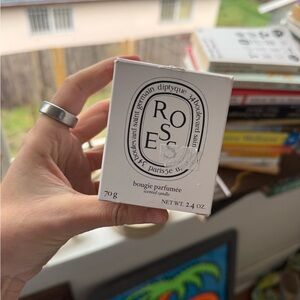 Diptyque Roses Scented Candle Box